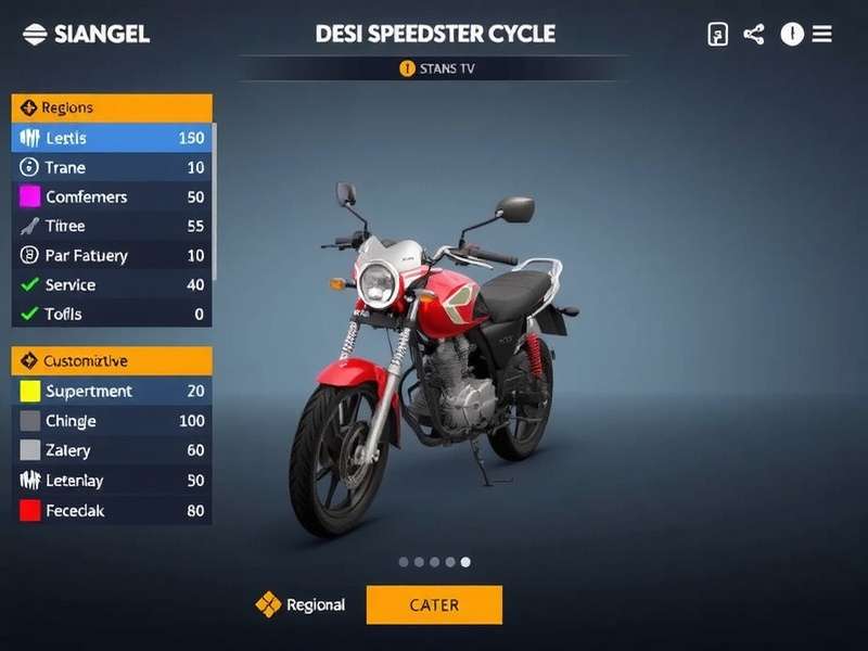 Desi Speedster Cycle gameplay screenshot